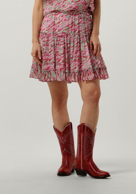 Hell-Pink CIRCLE OF TRUST Minirock ROCKY SKIRT - large