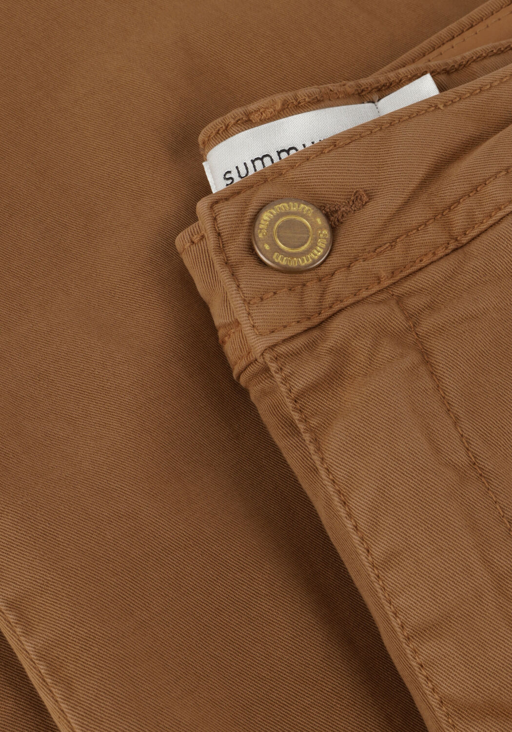 Braune SUMMUM Barrel jeans BARREL FIT PANTS LUX COTTON STRETCH TWILL - large