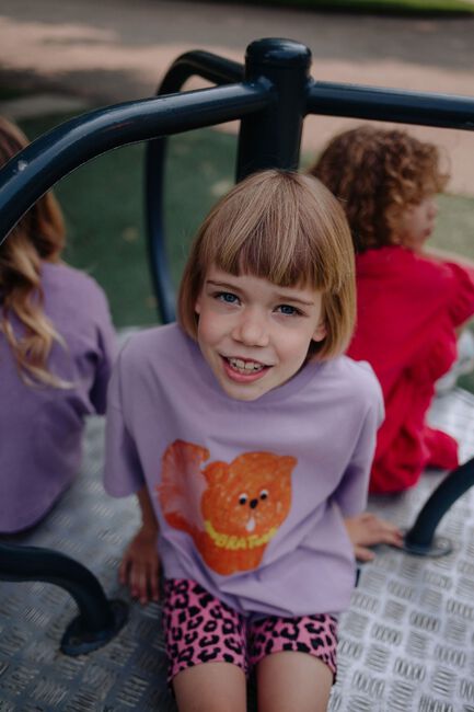 Lilane DAILY BRAT T-shirt WAFFLES T-SHIRT - large