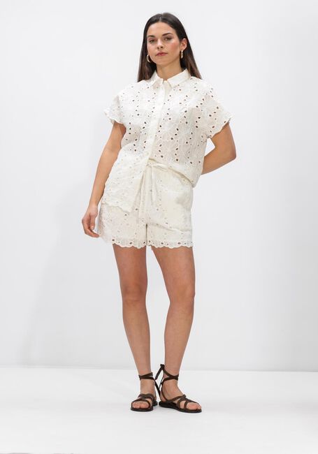 Ecru BY-BAR Kurze Hose ISA FLOWER SHORT - large