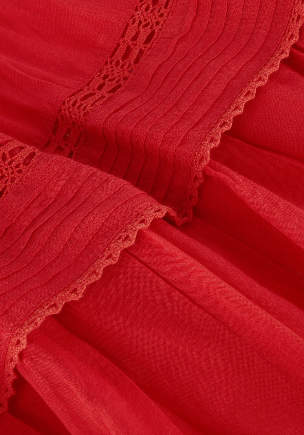 Rote NEO NOIR Minirock KENIA S VOILE SKIRT - large