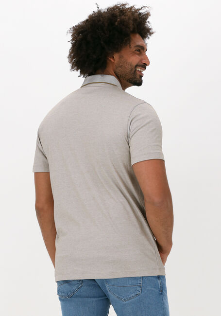 Beige SELECTED HOMME Polo-Shirt SLHLEROY COOLMAX SS POLO B NOO - large