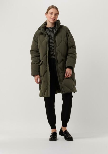 Grüne LEVETE ROOM Blusen LR-VELA 1 BLOUSE - large