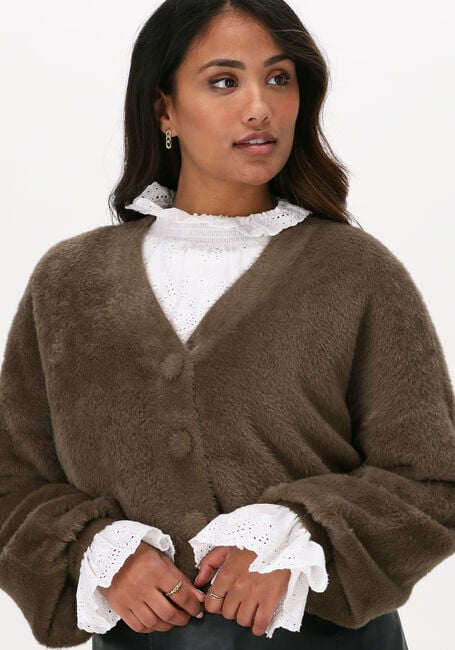 Grüne CATWALK JUNKIE Strickjacke CG ELLA - large