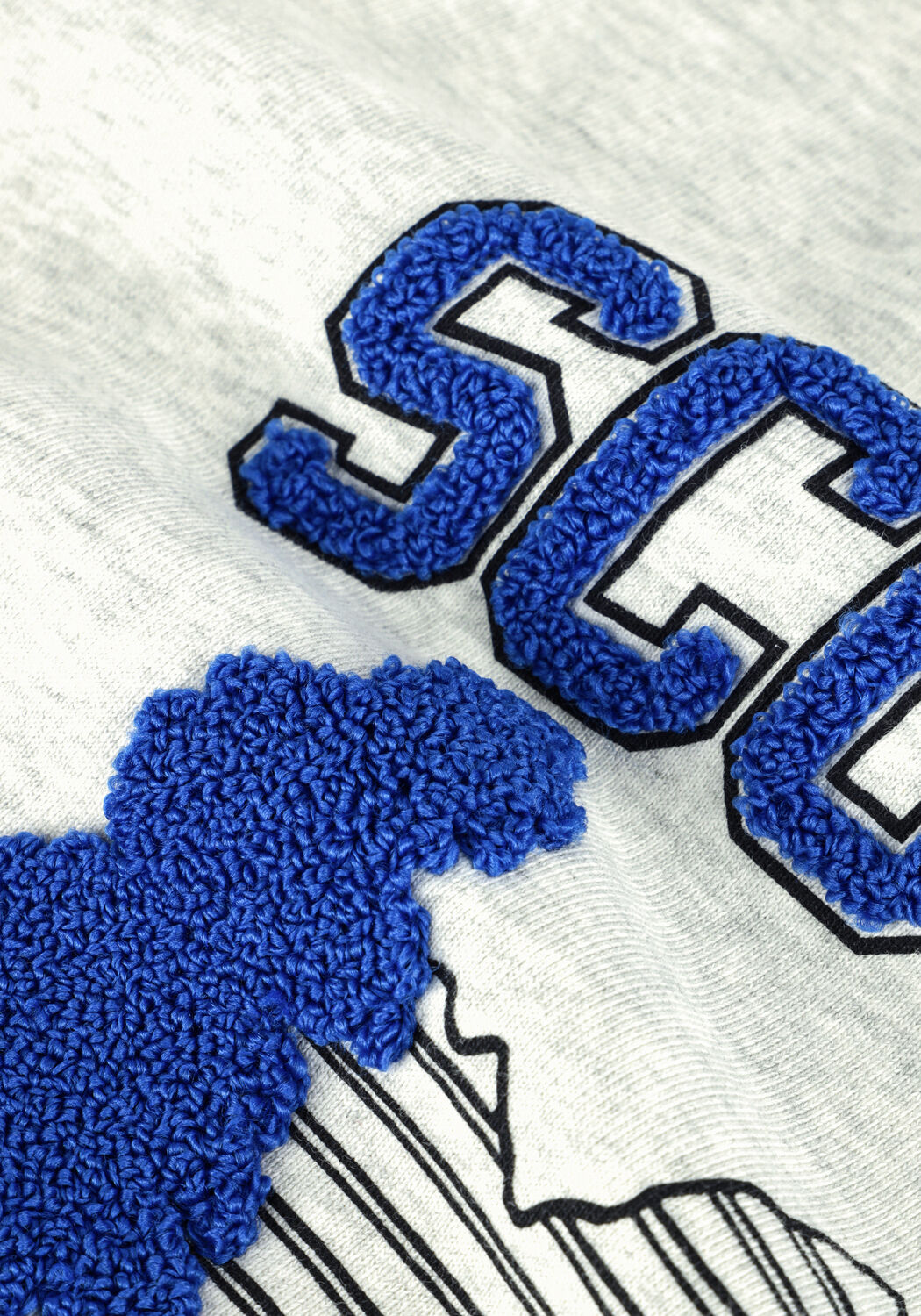 Hellgrau SCOTCH & SODA Sweatshirt 167575-22-FWBM-D40 - large