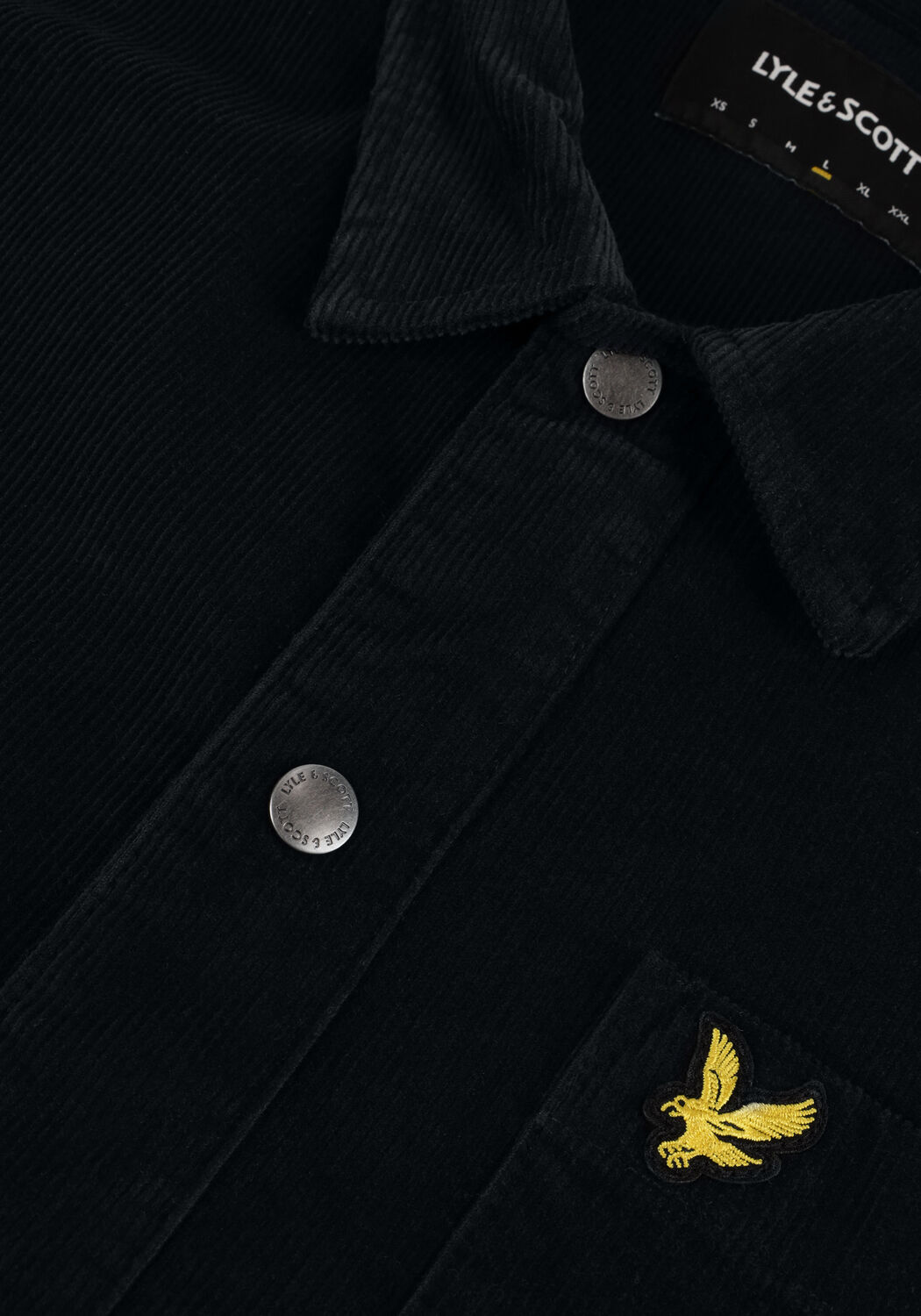 Dunkelblau LYLE & SCOTT Overshirt CORD OVERSHIRT - large