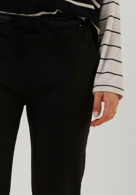 Schwarze 10DAYS Hose THE CROPPED JOGGER - large