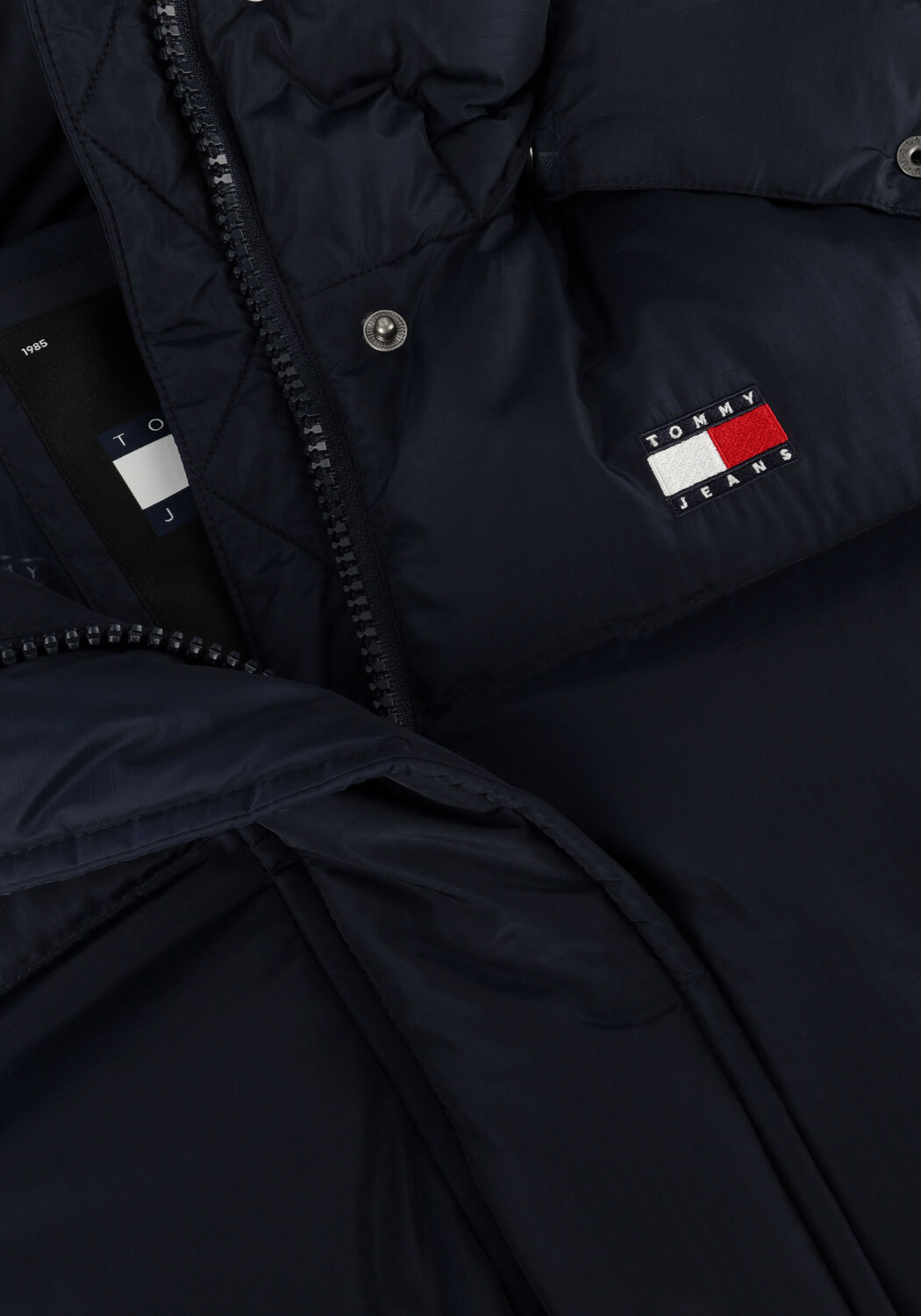 Blaue TOMMY JEANS Wattierte Jack TJW ALASKA LONG PUFFER - large