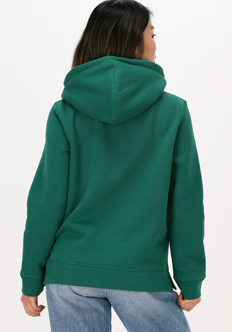 Grüne TOMMY HILFIGER Sweatshirt REGULAR HILFIGER HOODIE - large