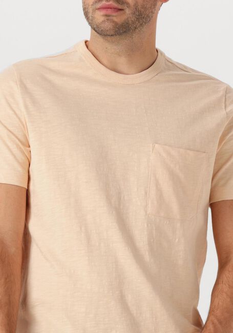 Hell-Pink CAST IRON T-shirt SHORT SLEEVE R-NECK REGULAR FIT COTTON SLUB - large