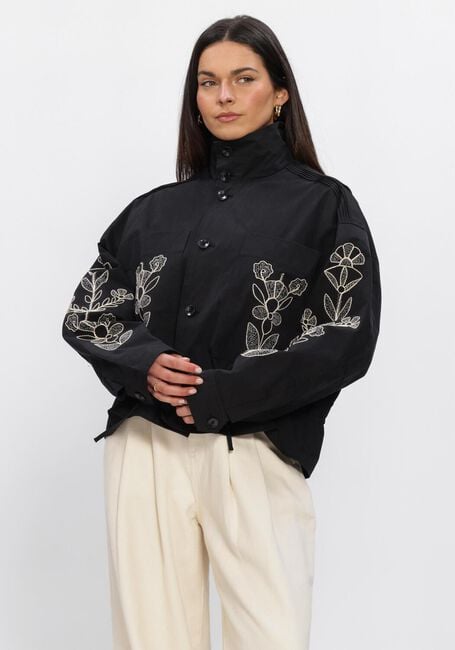 Schwarze ANTIK BATIK Blazer MARIA JACKET - large