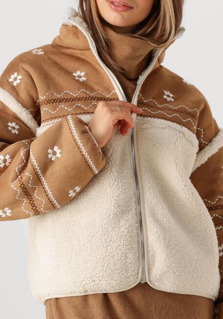 Camelfarbene UGG Jacken MARLENE JACKET ATHERSON - large