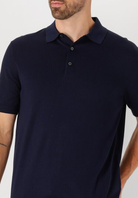 Blaue TOMMY HILFIGER Polo-Shirt DC COTTON LYOCELL POLO - large