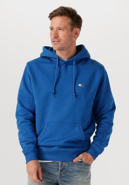 Blaue TOMMY JEANS Sweatshirt TJM REG BADGE HOODIE EXT - large