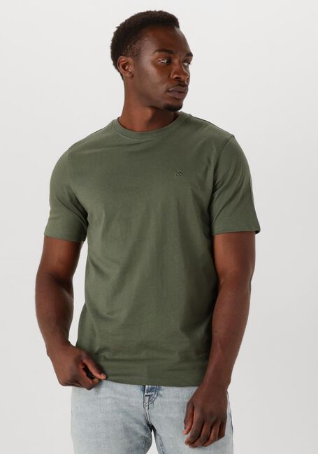 Dunkelgrün SCOTCH & SODA T-shirt SEASONAL CORE - REGULAR-FIT LOGO T-SHIRT - large