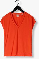 Orangene SCOTCH & SODA Top V-NECK LADDER DETAIL LOOSE FIT T-SHIRT