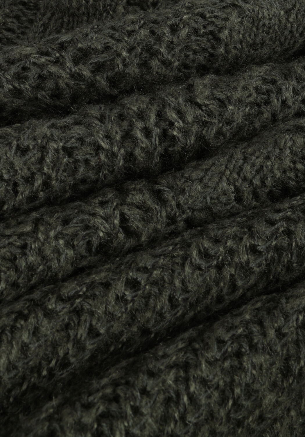 Gr&uuml;ne OBJECT Pullover OBJNOVA STELLA CABLE KNIT PULLOVER - large