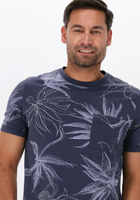 Dunkelgrau CAST IRON T-shirt SHORT SLEEVE R-NECK REGULAR FIT TWILL JERSEY - large