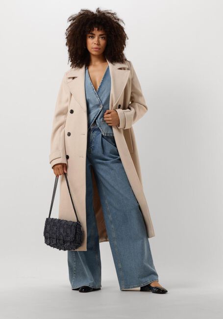 Blaue SELECTED FEMME Wide jeans SLFELLIN-GRY HW EXTRA WIDE JEANS - large