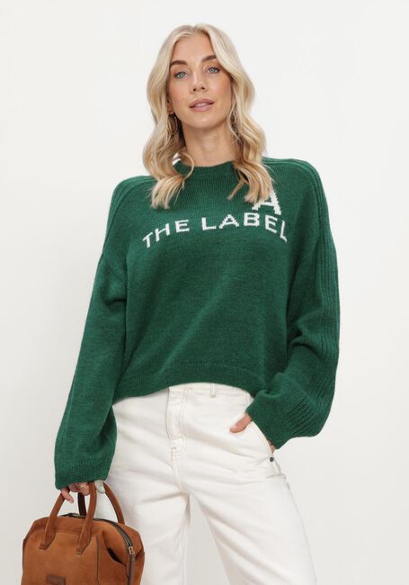 Gr&uuml;ne ALIX THE LABEL Pullover & Cardigans LADIES KNITTED THE LABEL PULLOVER - large