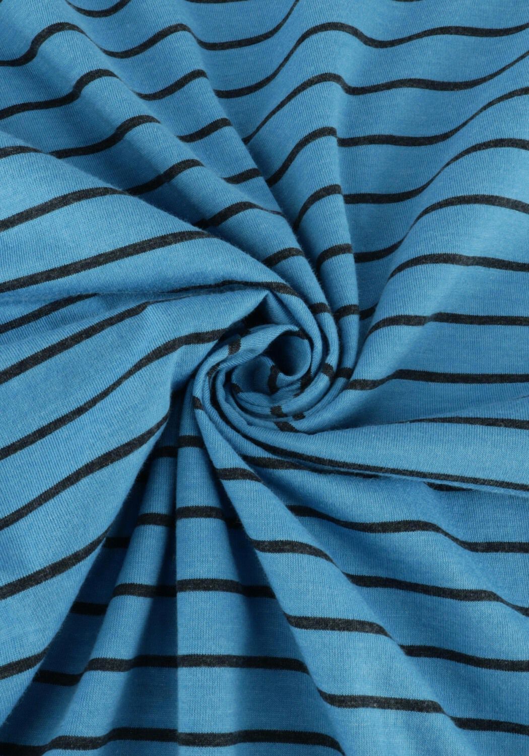 Blaue PME LEGEND T-shirt SHORT SLEEVE R-NECK YD MELANGE STRIPED JERSEY - large