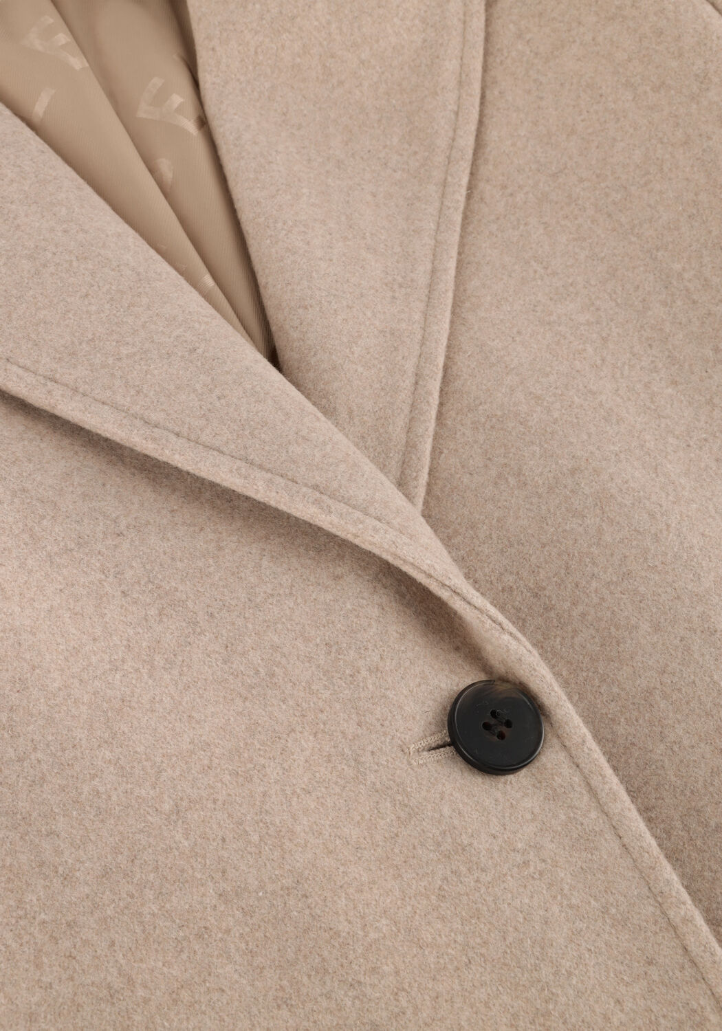 Sand SELECTED WOMEN M&auml;ntel SLFALMA WOOL COAT - large