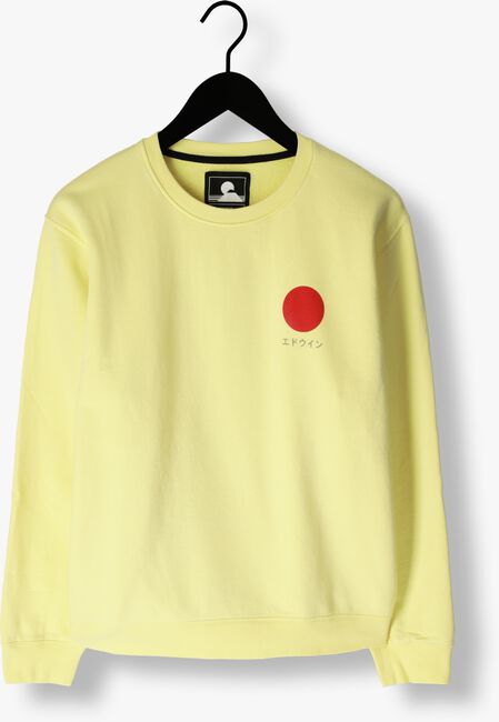 Gelbe EDWIN T-shirt JAPANESE SUN SUPPLY TS SINGLE JERSEY - large