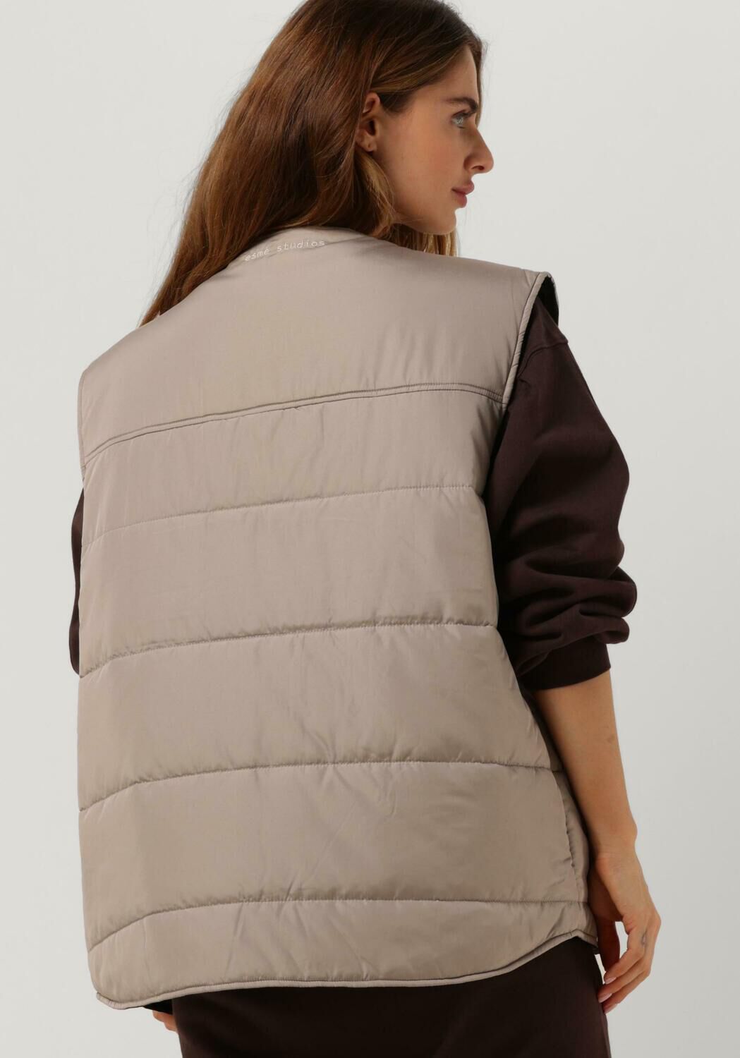 Schwarze ESM&Eacute; STUDIOS Bodywarmer KINSLEY REVERSIBLE VEST - large