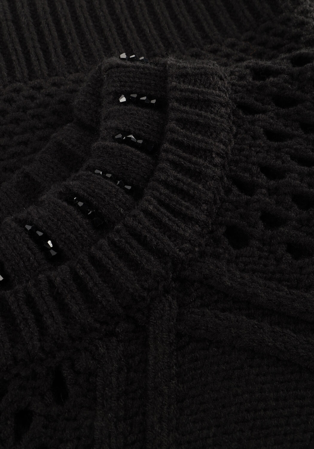 Schwarze LIU JO Pullover MAGLIA CHIUSA - large