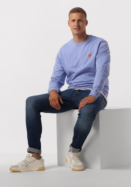 Lila SCOTCH & SODA Sweatshirt THE FREE SPIRIT PEACE BIRD ORAGNIC COTTON SWEATSHIRT - large