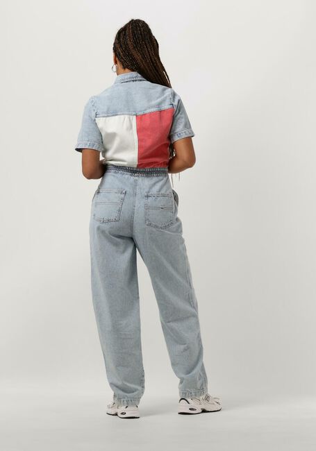 Blaue TOMMY JEANS Jumpsuit BOILER SUIT FLAG - large