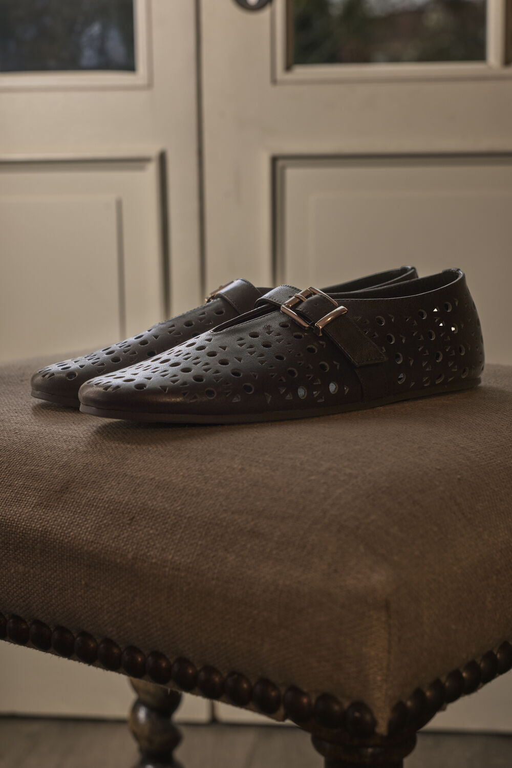 Schwarze OMODA ATELIER Ballerinas X MODEROSA - CHARM - large