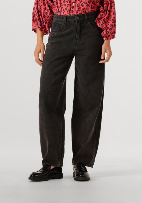Schwarze BY-BAR Weite Hose LEW BLACK PANTS - large