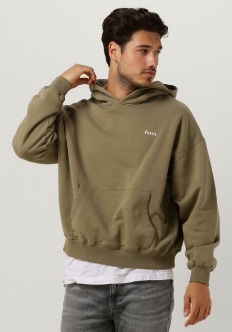 Olive FORÉT Sweatshirt COOPER HOODIE - large