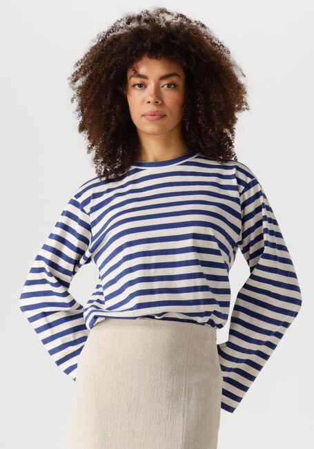 Blaue EDITED T-shirt VERLEE LONGSLEEVE - large