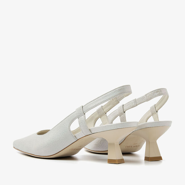 Weiße VIA VAI Slingbacks SUZY ALIYA - large