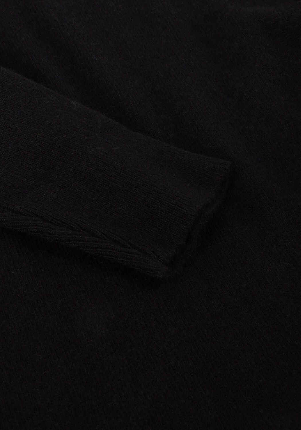 Schwarze RESORT FINEST Pullover V-NECK CAPE SWEATER - large