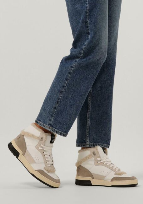 Taupe SHABBIES Sneaker High REVIN - large