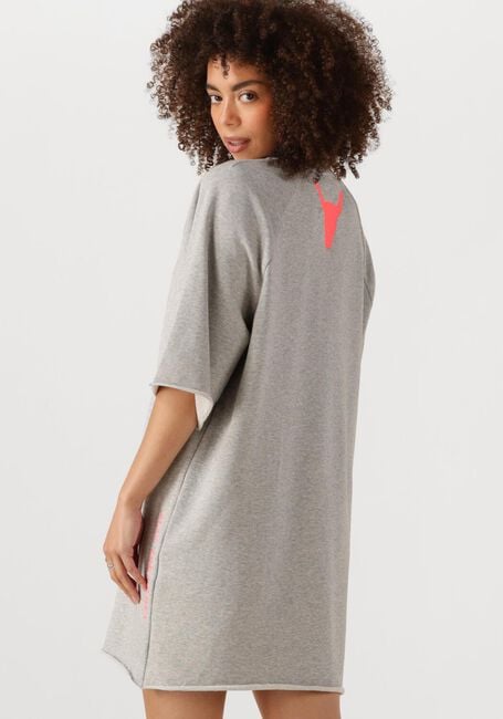 Graue ALIX THE LABEL Minikleid KNITTED SWEAT DRESS - large