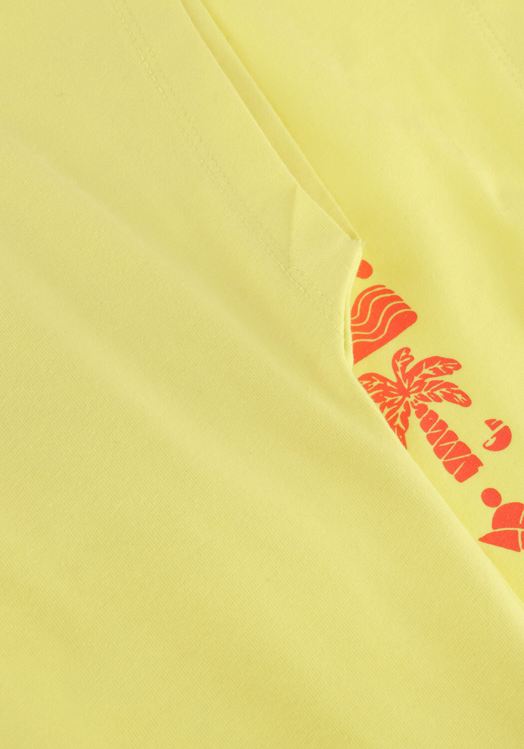 Gelbe NONO T-shirt KATE TSHIRT WITH BIG BACK PRINT - large