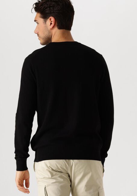 Schwarze LYLE & SCOTT Pullover COTTON MERINO CREW NECK JUMPER - large