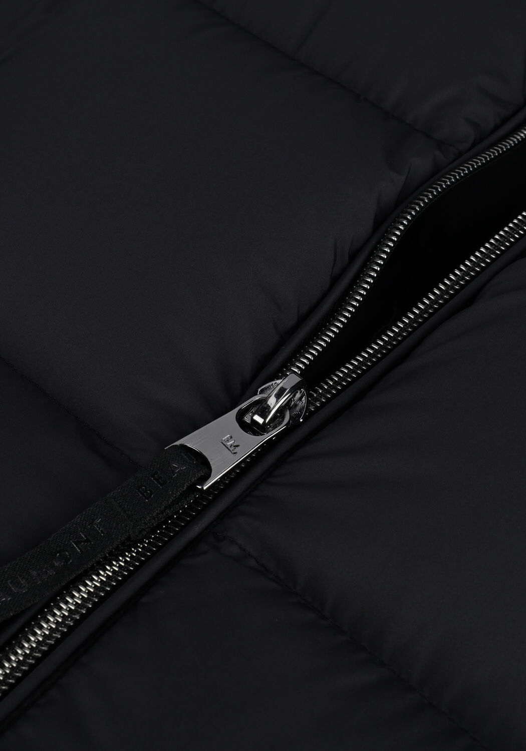 Schwarze BEAUMONT Wattierte Jack PUFFER PARKA COAT - large