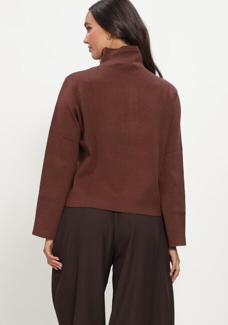 Braune MINUS Pullover MSLUPI HIGH NECK KNIT PULLOVER - large
