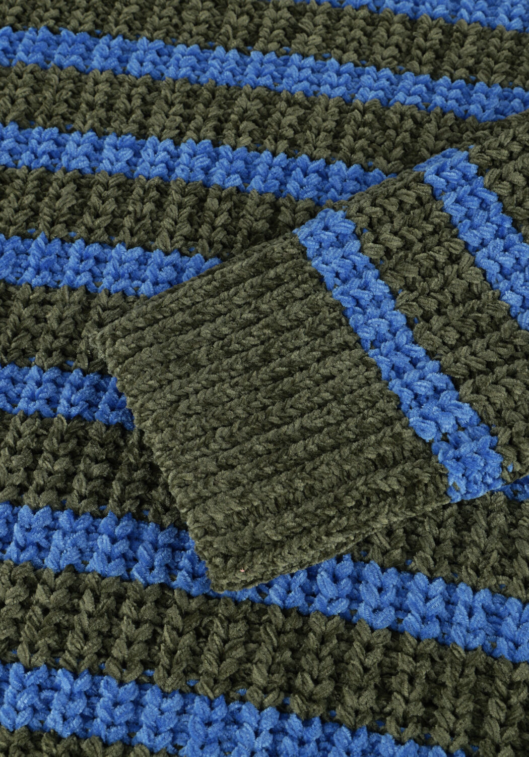 Gr&uuml;ne SCOTCH & SODA Pullover CHENILLE KNIT PULLOVER - large