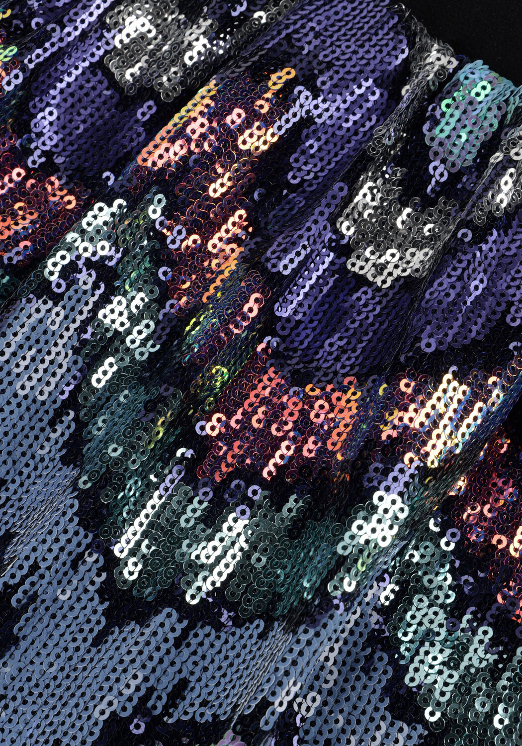 Mehrfarbige/Bunte DAILY BRAT Minirock SHIMMER SKIRT - large