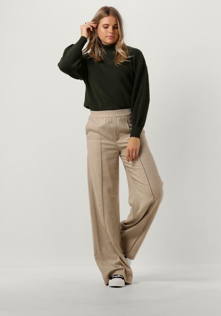 Grüne MSCH COPENHAGEN Rollkragenpullover MSCHMAGNEA RACHELLE RIB PULLOVER - large