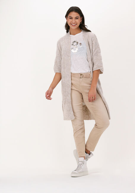 Wei&szlig;e SUMMUM Strickjacke KIMONO CARDIGAN ALRY ALPACA LU - large