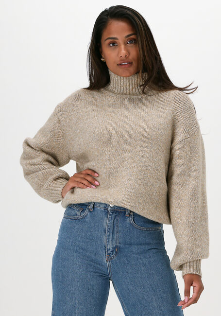 Beige DRYKORN Rollkragenpullover TILDI - large