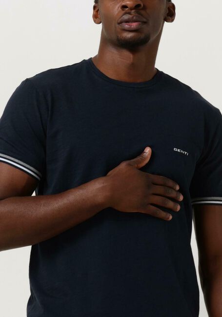Dunkelblau GENTI T-shirt J9037-1222 - large
