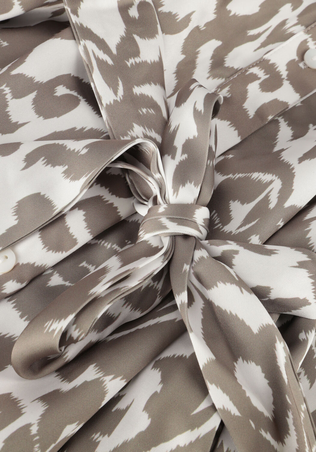 Taupe NOTRE-V Midikleid SATIN DRESS ONE - large